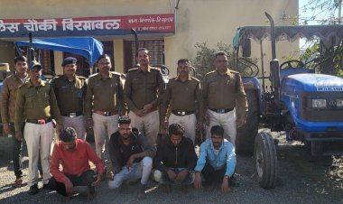 पुलिस को मिली बड़ी सफलता ,चोर गिरोह का पर्दाफाश...