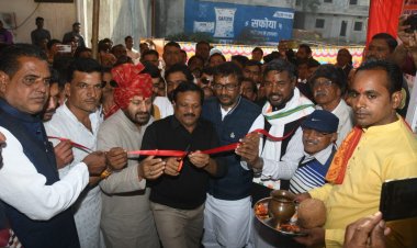 कैबिनेट मंत्री सज्जन सिंह वर्मा ने किया कार्यालय का शुभारम्भ