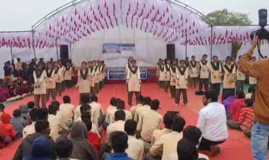 शासकीय उच्चतर माध्यमिक विद्यालय संदला के प्रांगण में ग्राम पंचायत के तत्वावधान में  गणतंत्र दिवस के अवसर पर  