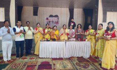 महिला दिवस पर ,महिला पतंजलि योग समिति जिला रतलाम द्वारा