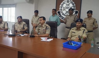 सराफा व्यापारी के साथ बोलावार पाठा रावटी में हुई लूट का पुलिस ने किया पर्दाफाश
