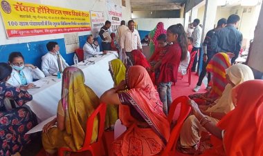 राॅयल हाॅस्पिटल द्वारा 100 निःशुल्क चिकित्सा शिविर के महाअभियान का ग्राम सुखेड़ा शिविर सम्पन्न, 130 लोगो को प्राप्त हुआ चिकित्स्य परामर्श