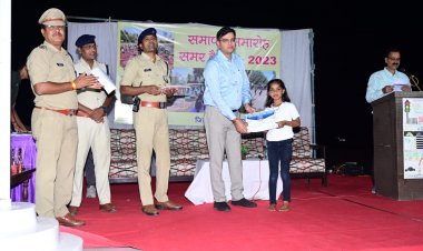 01 माह से आयोजित किए जा रहे समर कैम्प का समापन