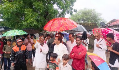 बारिश का क़हर लगातार जारी:-विधायक ने किया डूबे क्षेत्र का निरीक्षण