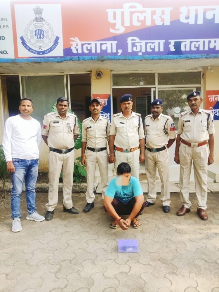 पुलिस को मिली बड़ी सफलता अवैध हथियार पिस्टल सहित 01 आरोपियो को किया गया गिरफ्तार 