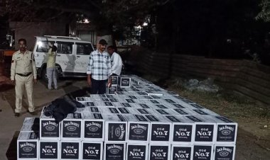 बिलपांक पुलिस की बड़ी सफलता , 2 कंटेनरों में से लगभग एक करोड़ की अवैध शराब जप्त कि