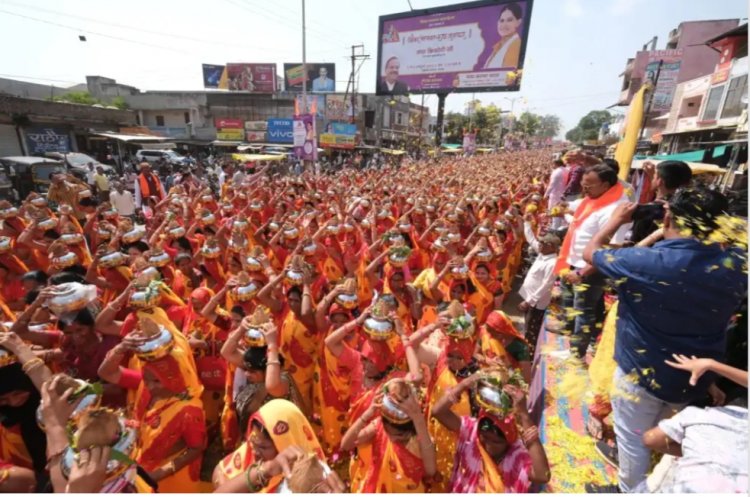 रतलाम के इतिहास में पहली बार भव्य एवं विराट कलश यात्रा