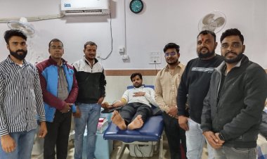 पेश की मानवता की मिसाल 150 किलोमीटर दूरी तय कर किया रक्तदान