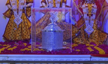 अयोध्या में श्री राम के चरणों में चढे़गा चांदी का अखंड श्री राम ज्योति दिपक 