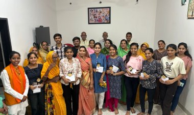 वार्ड 26 में पार्षद द्वारा प्रतिभा सम्मान समारोह