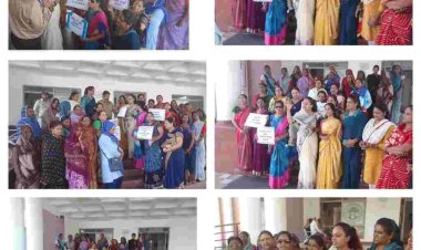 जनसंख्या नियंत्रण कानून बनने की माँग ,रतलाम  कलेक्ट्रेट पर धरना प्रदर्शन : जनसंख्या समाधान फाउन्डेशन" ने SDM को सौंपा ज्ञापन