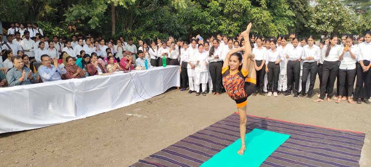 राॅयल काॅलेज खेल महोत्सव के दूसरे दिन छात्राओं के लिये आयोजित हुई खेल प्रतियोगिताएं