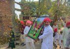 भगवान श्री देवनारायण जी के जन्म उत्सव पर शिवगढ़ में ऐतिहासिक शोभायात्रा, धूमधाम से निकली यात्रा