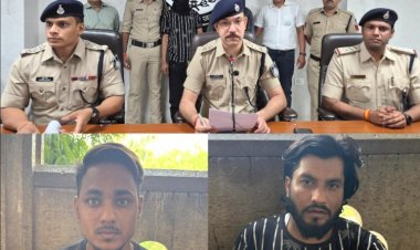 पिस्टल से फायर हत्या के प्रयास करने वाले फरार आरोपीयो को गिरफ्तार करने मे मिली बडी सफलता,अवैध पिस्टल जप्त , 2 आरोपी गिरफ्तार