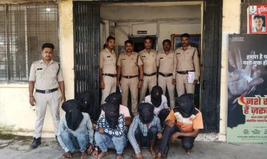 डकैती की योजना बनाने वाले बदमाशो का पुलिस ने किया पर्दाफाश