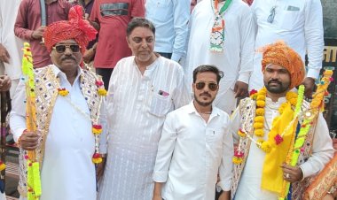 राष्ट्रवादी कांग्रेस पार्टी द्वारा विश्व आदिवासी दिवस की रैली का स्वागत...