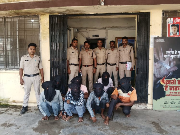 डकैती की योजना बनाने वाले बदमाशो का पुलिस ने किया पर्दाफाश