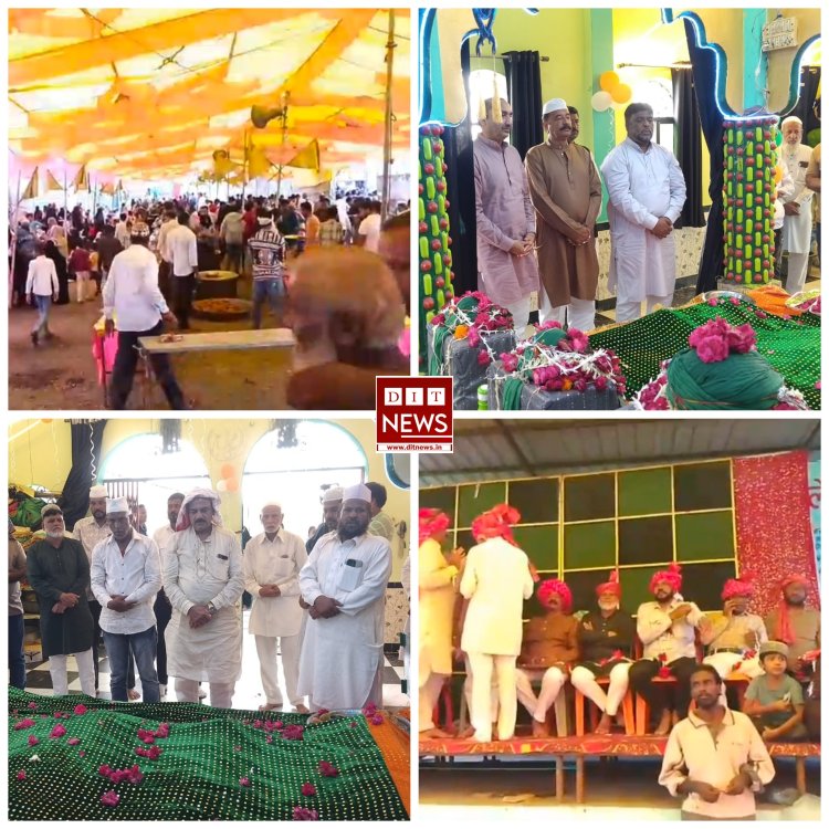 हज़रत दादा मदनी पंचपीर रेहमतउल्लाह अलैह के उर्स के मुबारक मौके पर दरगाह कमेटी ने भंडारे का आयोजन किया