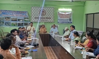 विकासखंड सैलाना एवं बजाना की संयुक्त अंतर विभागीय कार्यशाला।