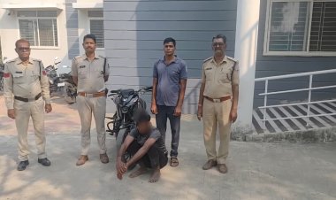 बरखेड़ा कला पुलिस  सतर्कता महिला से मंगलसूत्र झपटने का प्रयास करने वाले आरोपी को चंद  मिन्टो में किया गिरफ्तार