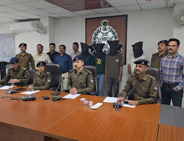 पुलिस की बड़ी कार्रवाई: तीन जिलों में आतंक मचाने वाला 'पल्सर गैंग' दबोचा, चार गिरफ्तार
