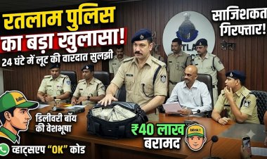 घर का भेदी लंका ढाए: कर्मचारी ने ही लुटवाए 40 लाख, पुलिस ने 24 घंटे में दबोचा